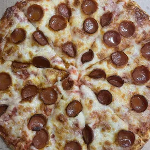 pizza, food