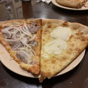 Bianca and Sausage with onions