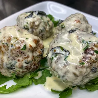 Sausage & Broccoli Rabe Meatballs