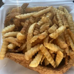 FISH AND SHRIMP LUNCH SPECIAL