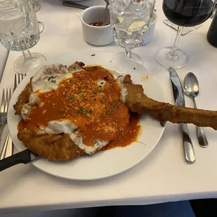 Veal Chop Sinatra