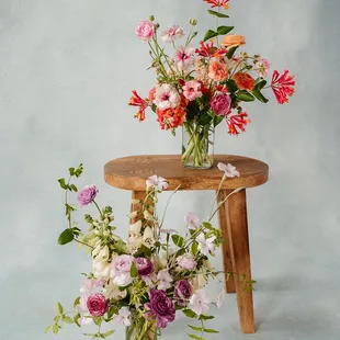 Beautiful Mother's Day Floral Arrangements filled with 100% locally grown flowers!