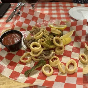 Fried calamari
