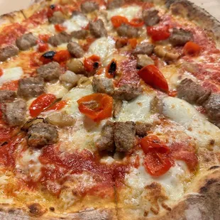 Sausage pizza