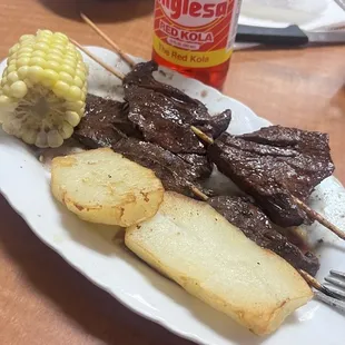 Anticuchos n kola inglesa