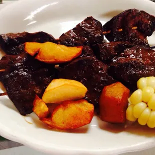 Anticuchos más naaaa!!! Ill totally recommend this