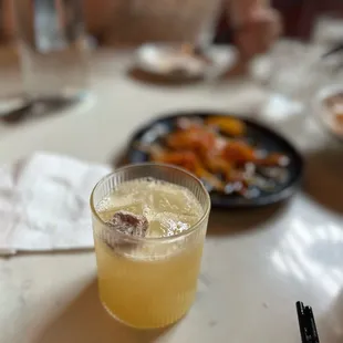 ume yuzu cocktail