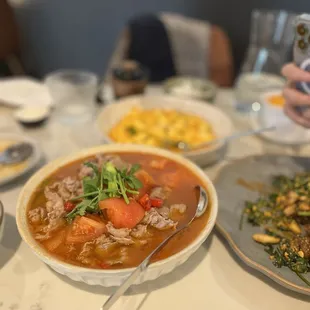 Fatty Beef in tomato soup