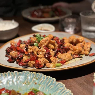 Sichuan chili fried chicken