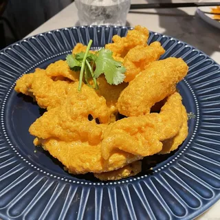 Golden fish fillet