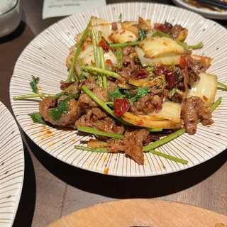 Spciy cumin lamb