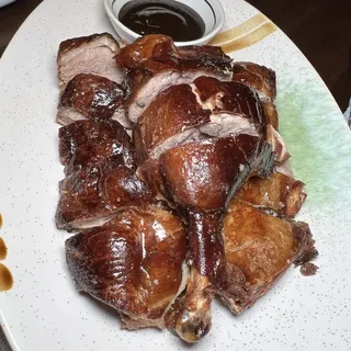 Stirfried Tea smoked Duck with Ginger
