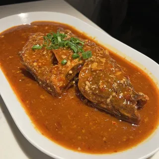 Whole fish bean paste