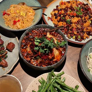 Crab paste fried rice