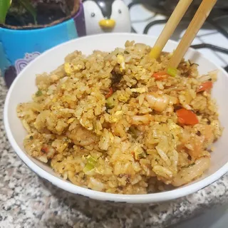 Shrimp fried rice