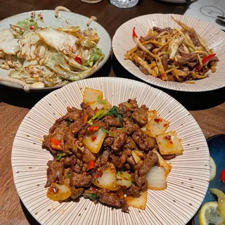 Beef with Green pepper