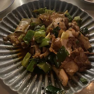 Twice cooked Pork