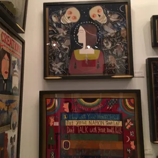 Amazing artist everything done by hand you need to come see and buy  art!