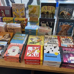 Boxed calendars