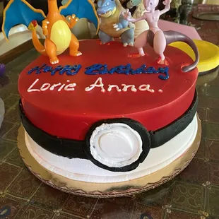 Pokémon Cake