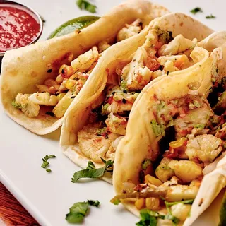Cauliflower & Walnut Tacos