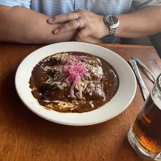 Enchiladas De Mole