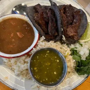 Steak Taco Plate