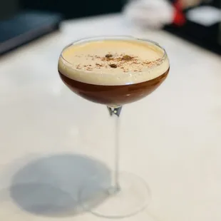 Espresso BOURBON martini!