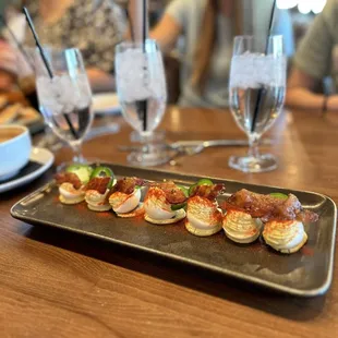 Jalapeño deviled eggs
