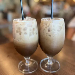 iced mocha w/almond milk