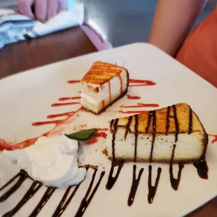 Creme brulee cheesecake....sweet baby Jesus!