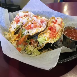 The fried tacos are fabulous