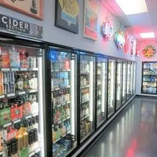 Great selection of craft beer