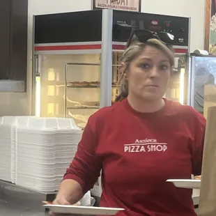 this is the woman who my manager allowed to sit there and threaten me :)