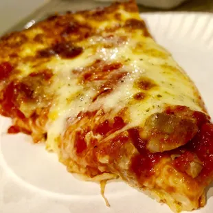 Cheese &amp; Sausage Pan Pizza