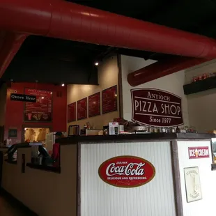 Main order area.