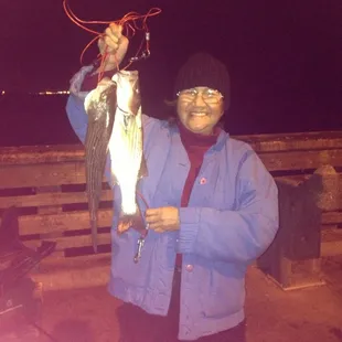 YOLY V. of Pittsburg caught 2 keepers in one hour! On 10/22/14