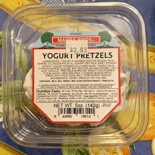 09/18/21 yogurt pretzels