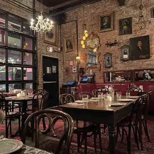 the interior of a restaurant