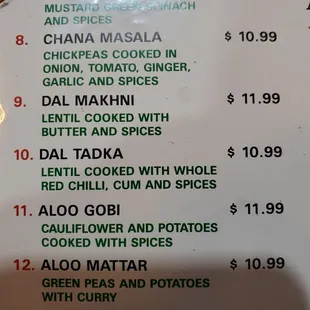 Their Dal Tadka has some unique ingredients.