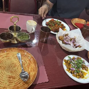 6. Mix Veggie Pakora  4. Aloo Tikki Chaat 2. Chili Chicken