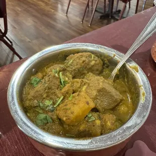 2. Lamb Vindaloo Spicy level 6