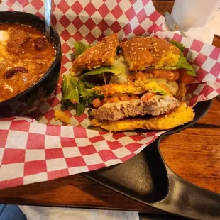 Cafe inside the antique mall