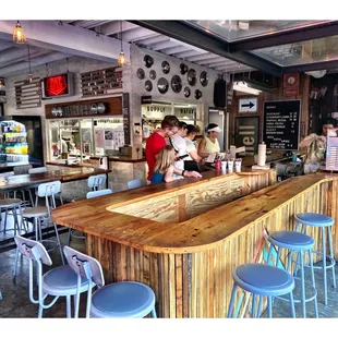 Inside Antique Taco 1000 W 35th St, Chicago, IL  Tacos Burritos Quesadilla Salads Beers Drinks Margaritas .Fast &amp; Nice.Patios .Cool!