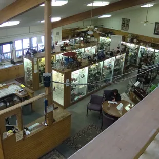 The east side, view from the balcony.