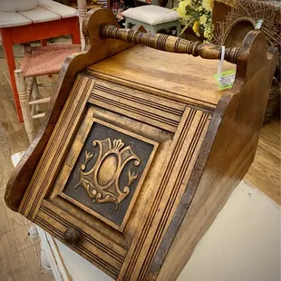 Edwardian coal scuttle.