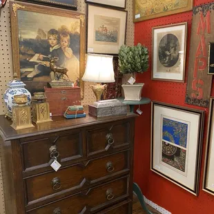 Beautiful antique furniture and decor that bring warmth and character to your home ... at Antiques &amp; Things.