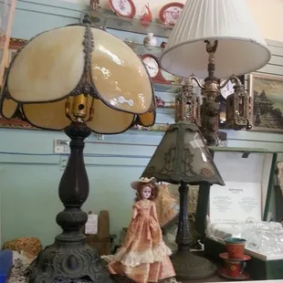antique lamp...