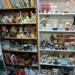 A vendor on 1st floor with a lot of "smalls".