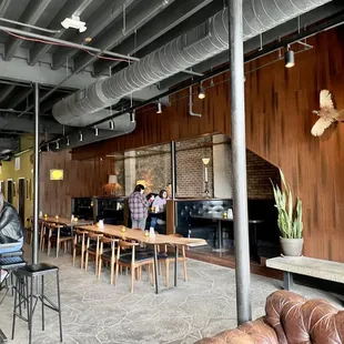Lower level sitting area